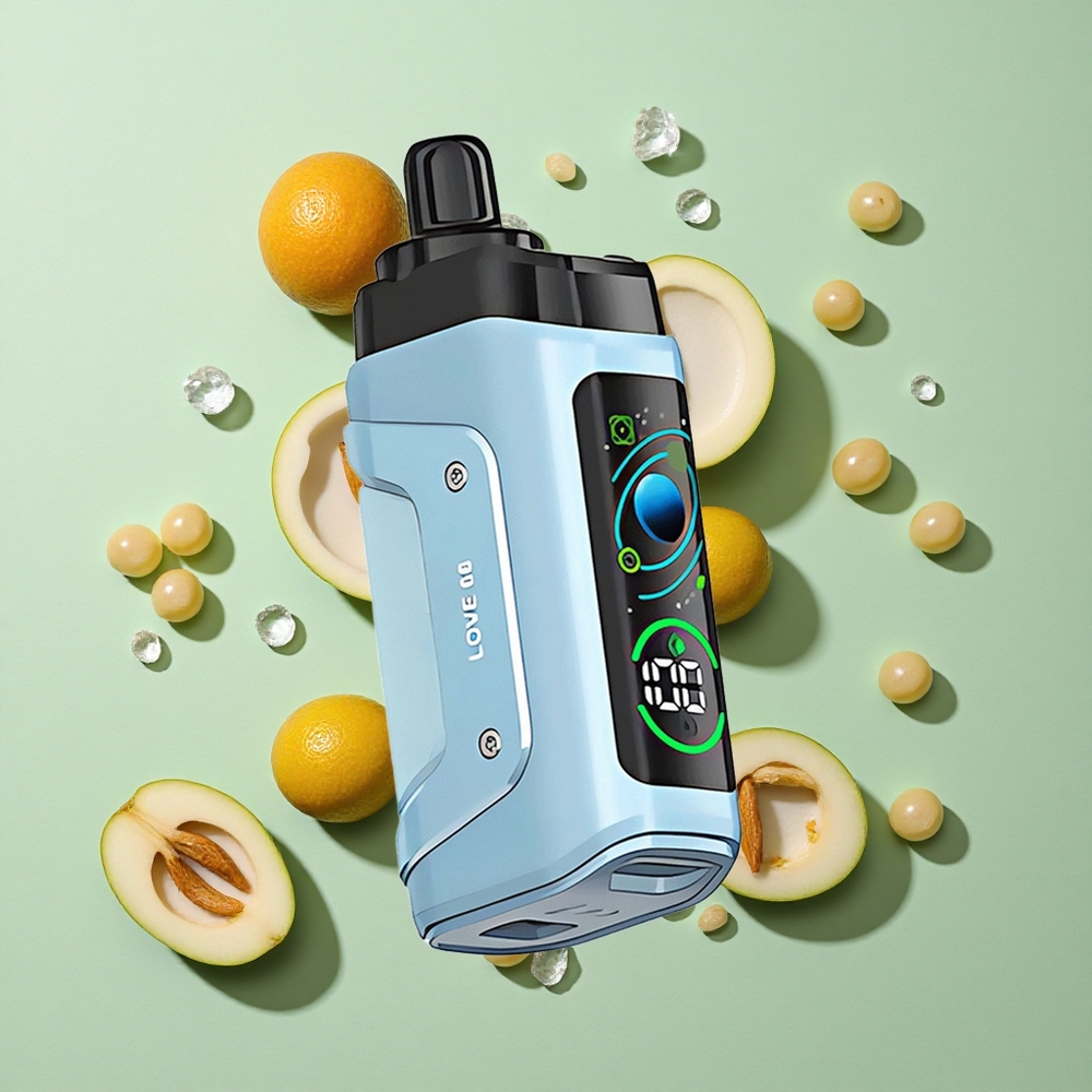 Razz Bar 45000 Puffs Ahududu Aşkı 66 1.0 Ohm Örgülü Seramik Bobin Tip-C Şarj Edilebilir