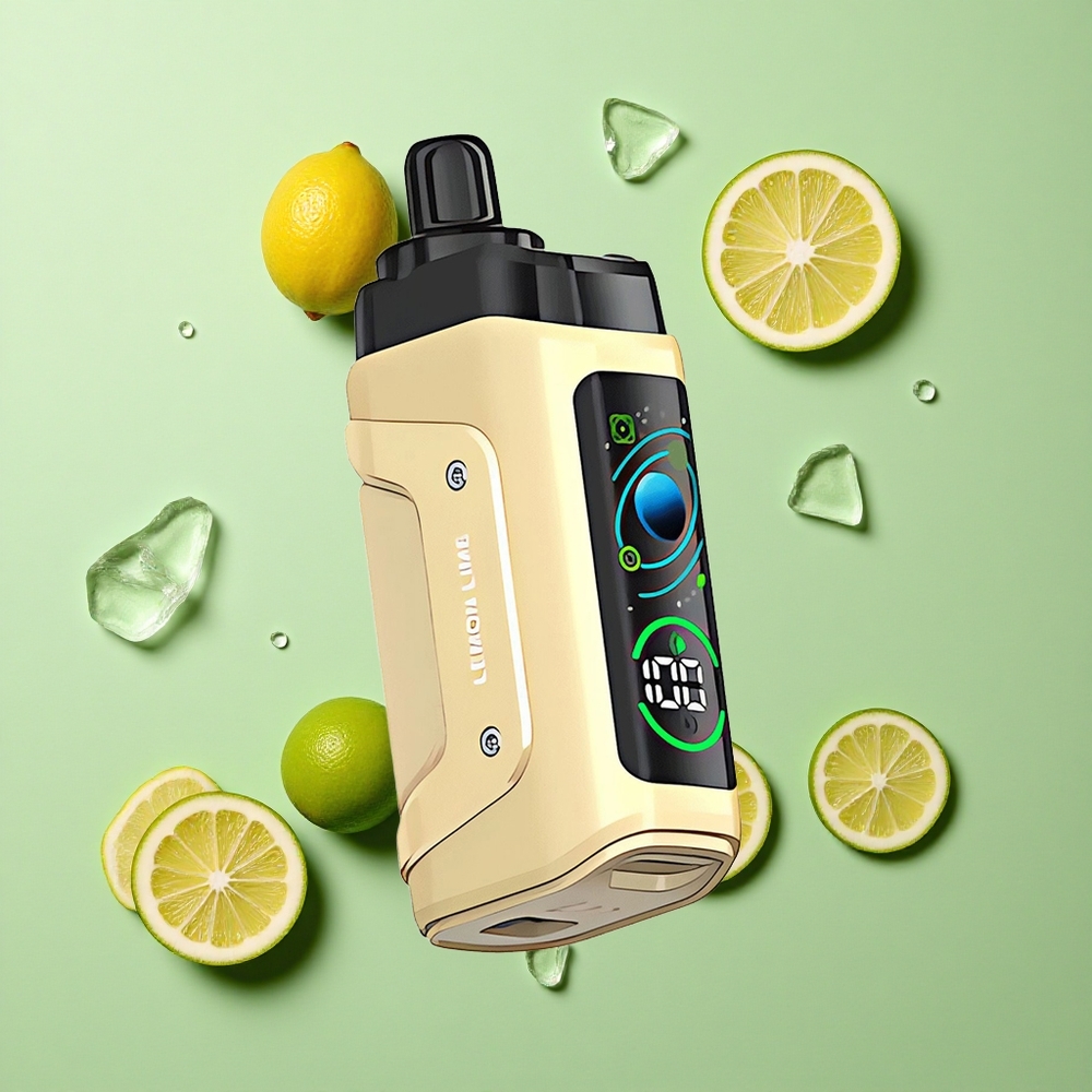 Razz Bar 45000 Puffs Ayarlanabilir Hava Akışı Limon Lime Şarj Edilebilir