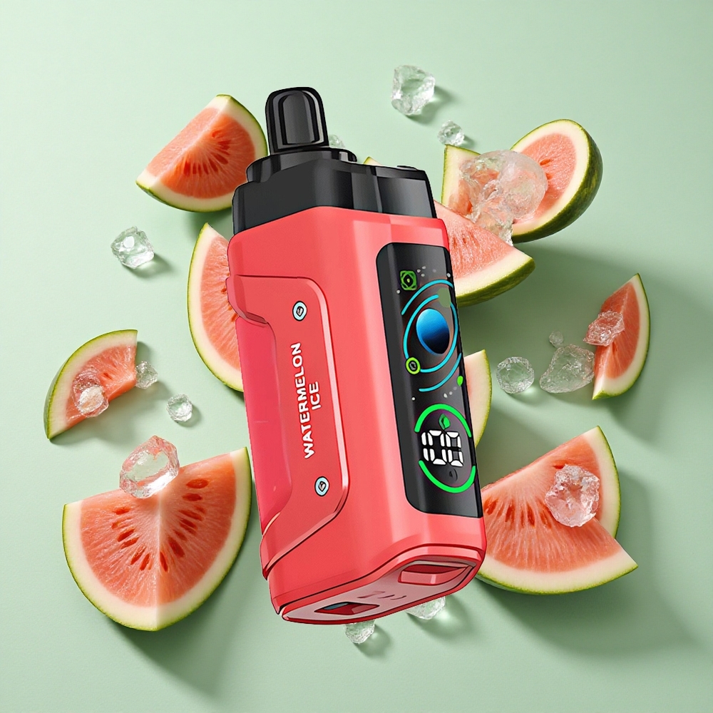 Razz Bar 45000 Puffs Karpuz Buz 1.0 Ohm Mesh Coil Tip-C Şarj Edilebilir