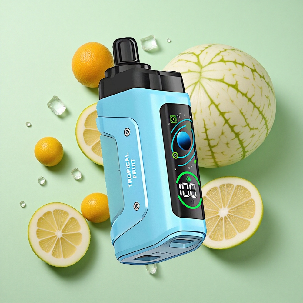 Razz Bar 45000 Puffs Tropikal Meyve Ayar Hava Akışı ve Tip-C Şarj Özellikli Tek Kullanımlık Vape