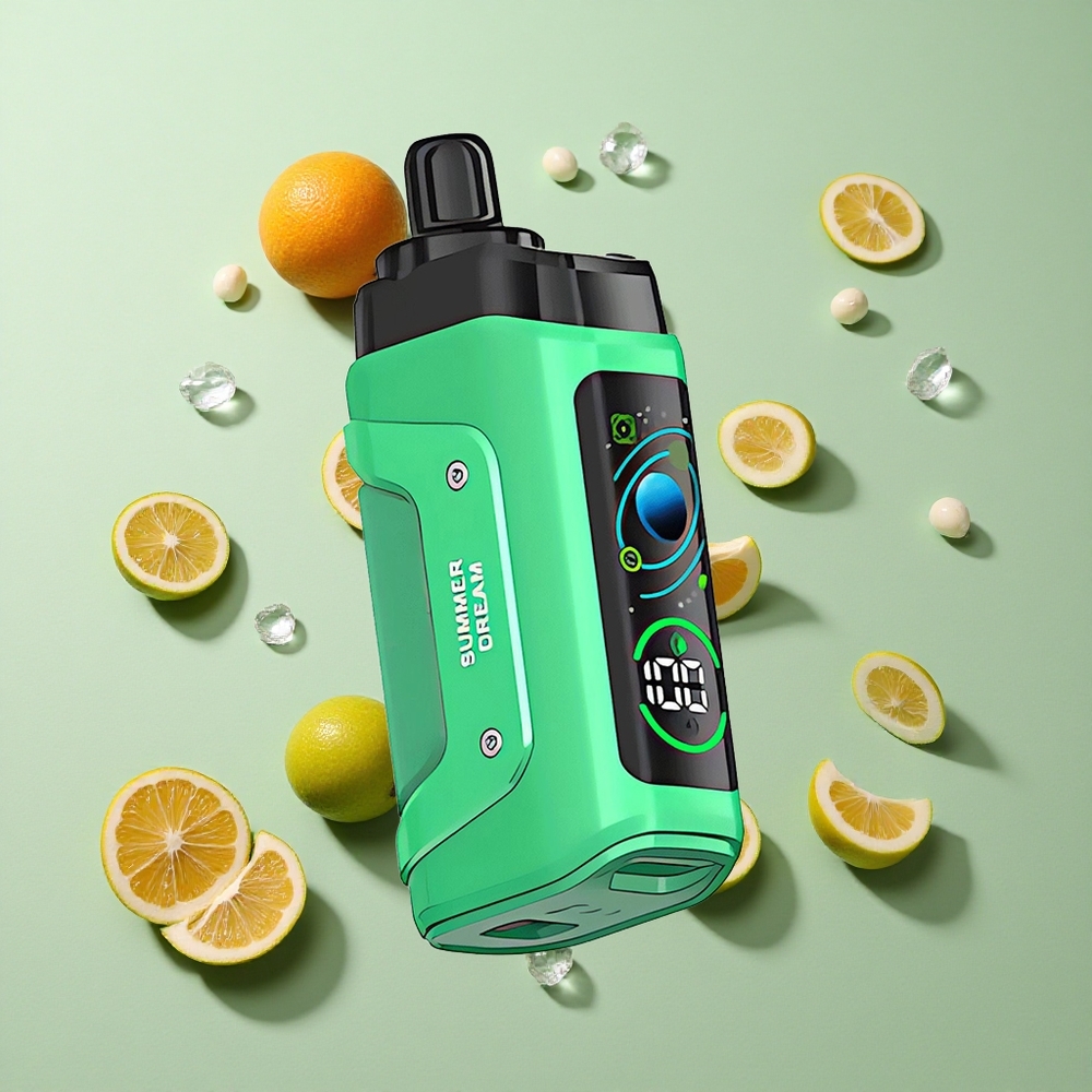 Razz Bar 45000 Puffs Yaz Rüyası Ayarlanabilir Hava Akışı ve Tip-C Şarj