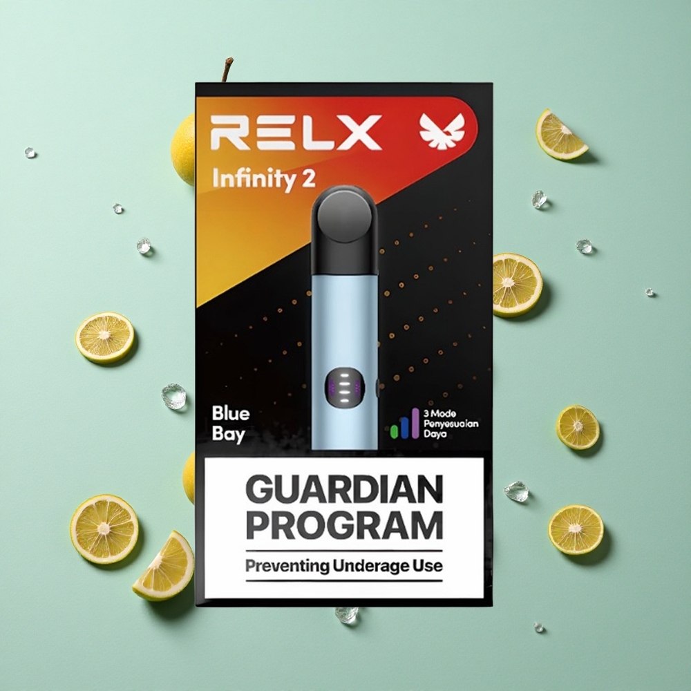 RELX Infinity 2 600-650 Puffs Mavi USB Type-C