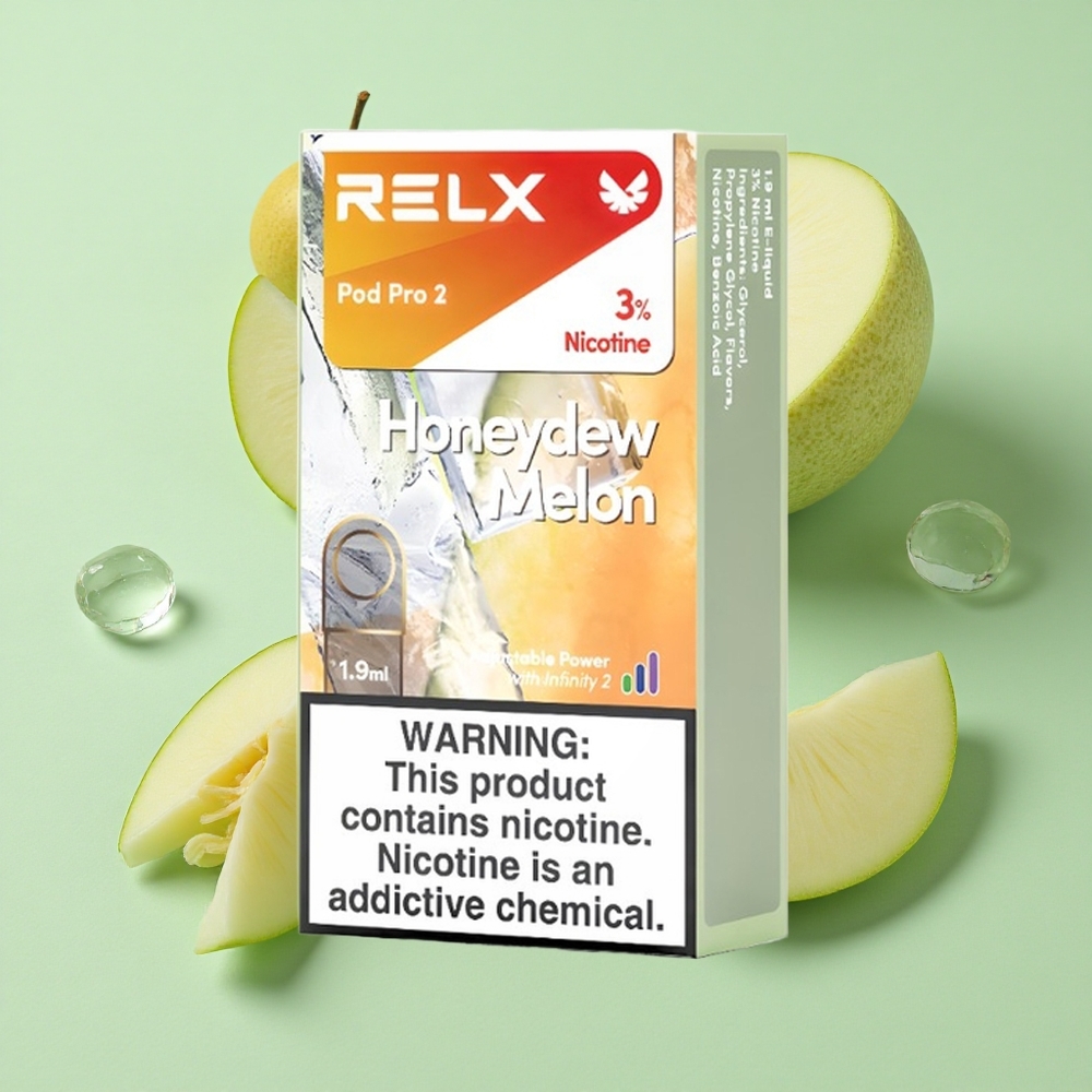 RELX Pod Pro 2 600 Puffs Bal Kabağı Aromalı Nikotin Oranı:%3 Voltaj Ayarları:Eko Modu (5.5W),Pürüzsüz Mod (6.5W),Boost Modu (8W)