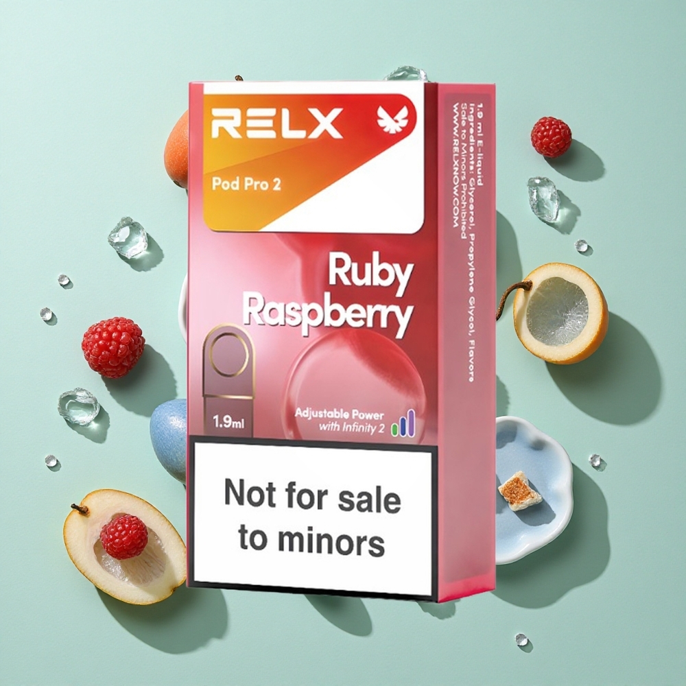RELX Pod Pro 2 600 Puffs Mavi Ahududu Nikotin Seviyesi: %0, Voltaj Ayarları: Eco Mod (5.5W), Smooth Mod (6.5W), Boost Mod (8W)