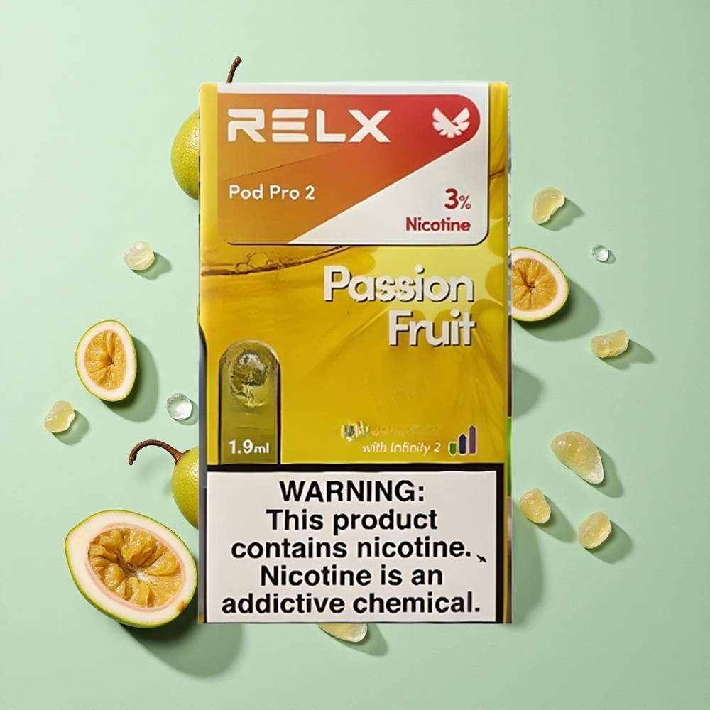 RELX Pod Pro 2 600 Puffs Tutku Meyvesi Nikotin Oranı:%3 Hacim:1.9ml