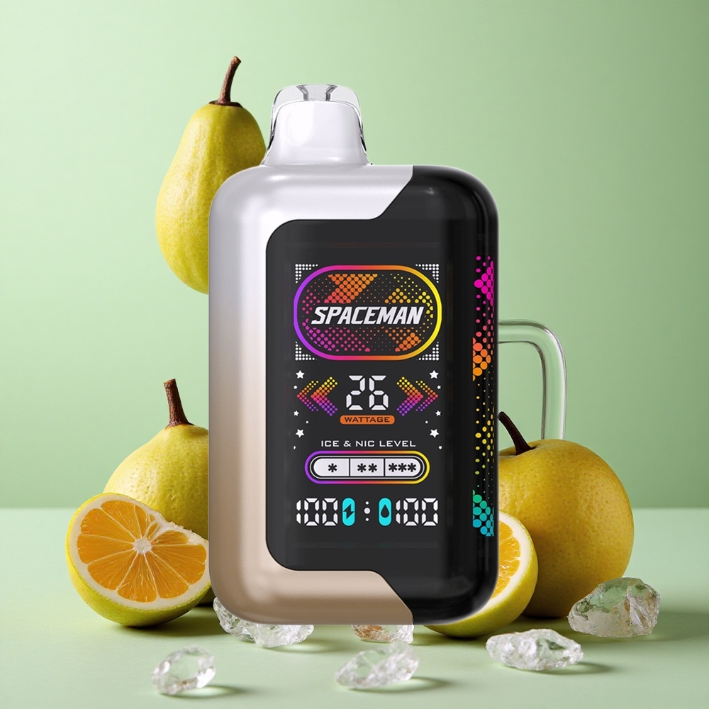 SMOK SPACEMAN SP40000 40000 Puffs Kök Bira 2.28" Ultra Büyük LED Ekran ve 20ml eSıvı Kapasitesi