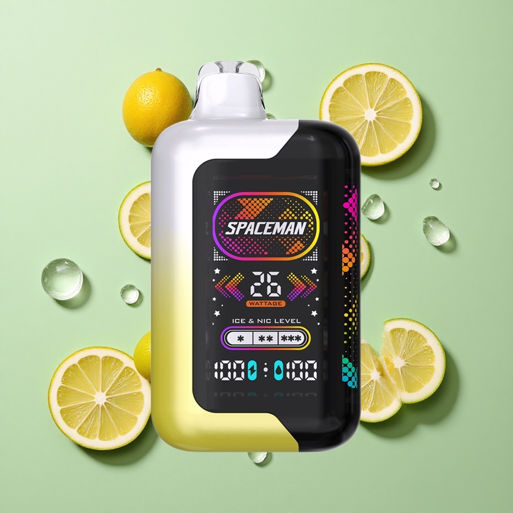 SMOK SPACEMAN SP40000 40000 Puffs Limon Aromalı 20ml e-Sıvı Kapasiteli