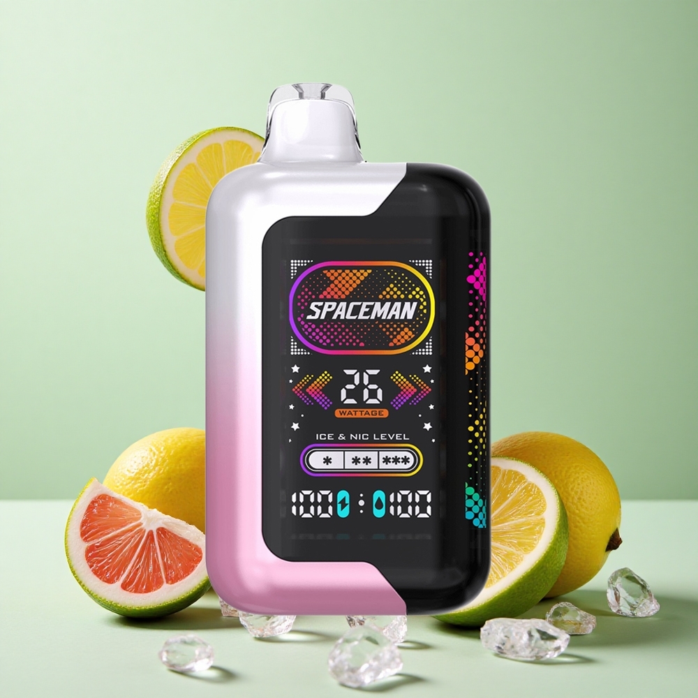 SMOK SPACEMAN SP40000 40000 Puffs Pembe Limonata 1000mAh 20ml