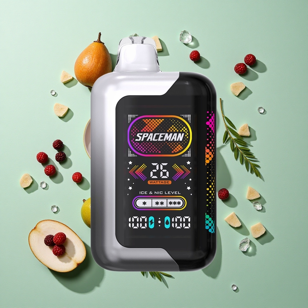 SMOK SPACEMAN SP40000 Böğürtlen Ahududu 20ml Pil Kapasitesi 1000mAh