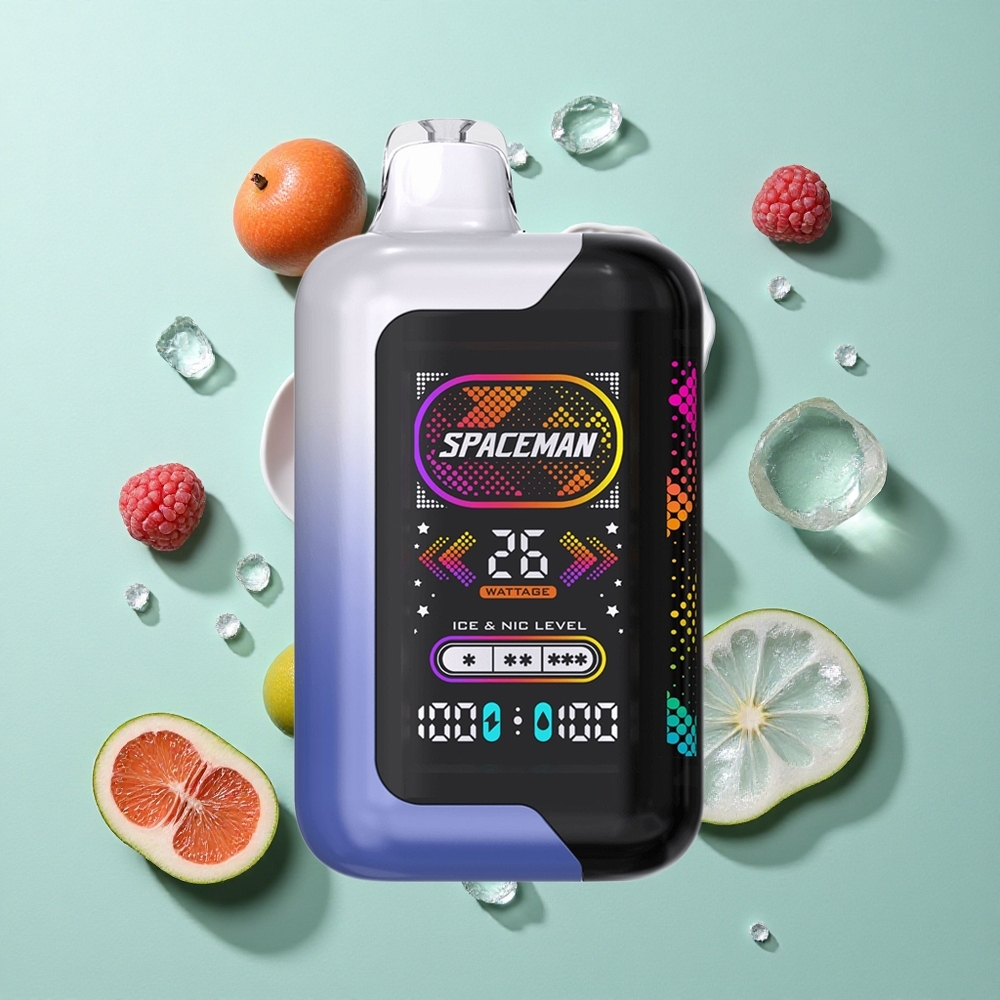 SMOK SPACEMAN SP40000 Mavi Ahududu Buz 20ml 1000mAh