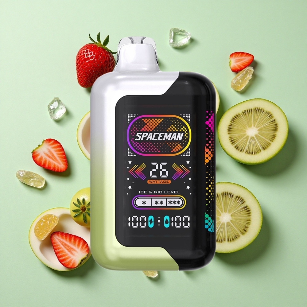 SMOK SPACEMAN SP40000 Çilek Kivi 20ml Pil Kapasitesi 1000mAh